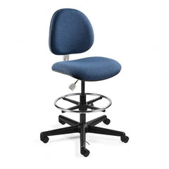 Bevco - 21 to 28-1/2" High ESD Swivel Chair - Exact Industrial Supply