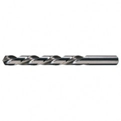 3/16 LHS / LHC HSS 118 Degree Radial Point Left Hand Helix Jobber Drill - Bright - Exact Industrial Supply