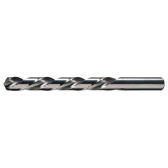 #60 LHS / LHC HSS 118 Degree Radial Point Left Hand Helix Jobber Drill - Bright - Exact Industrial Supply