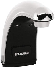Speakman - Surface Mounted Electronic & Sensor Faucet with External Mixer - Powered by AC Only, Integral Spout, 8" Mounting Centers, Lead-Free, For Use with Potable Water Applications - Exact Industrial Supply