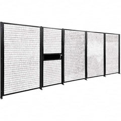 Folding Guard - Temporary Structure Partitions Type: Panel Height (Feet): 8 - Exact Industrial Supply