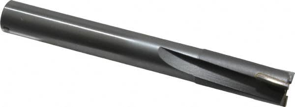 Made in USA - 9/16" Diam, 1/2" Shank, Diam, 3 Flutes, Straight Shank, Interchangeable Pilot Counterbore - Exact Industrial Supply