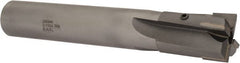 Made in USA - 1-7/16" Diam, 1-1/4" Shank, Diam, 4 Flutes, Straight Shank, Interchangeable Pilot Counterbore - Exact Industrial Supply