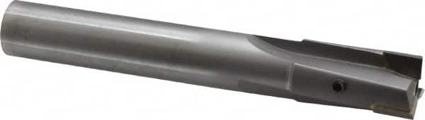 Made in USA - 7/8" Diam, 3/4" Shank, Diam, 3 Flutes, Straight Shank, Interchangeable Pilot Counterbore - Exact Industrial Supply