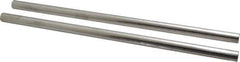 Made in USA - 1/2 Inch x 12 Inch Stainless Steel Round Tube - 0.444 Inch Inside Diameter, 0.028 Inch Wall Thickness, Type 304 - Exact Industrial Supply
