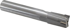 Made in USA - 1-3/16" Diam, 1" Shank, Diam, 3 Flutes, Straight Shank, Interchangeable Pilot Counterbore - Exact Industrial Supply