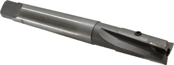 Made in USA - 3/4" Diam, 3 Flutes, Morse Taper Shank, Interchangeable Pilot Counterbore - Exact Industrial Supply