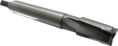 Made in USA - 7/8" Diam, 3 Flutes, Morse Taper Shank, Interchangeable Pilot Counterbore - Exact Industrial Supply