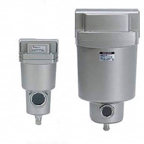 SMC PNEUMATICS - Oil & Water Filters & Separators Pipe Size: 1/2 (Inch) End Connections: FNPT - Exact Industrial Supply