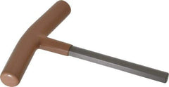 Paramount - 10mm Hex, T-Handle Cushion Grip, Hex Key - 6" OAL, Steel, Metric System of Measurement - Exact Industrial Supply