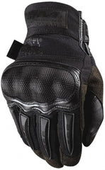 General Purpose Work Gloves: X-Large, Synthetic Leather Covert, Padded Palm Grip