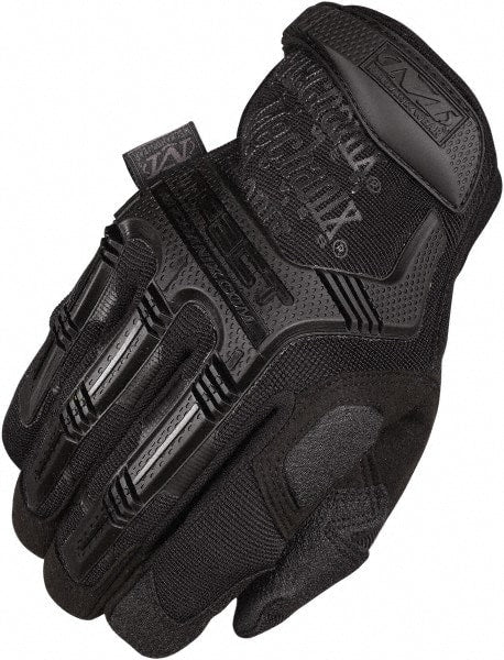 General Purpose Work Gloves: Small, Synthetic Leather Covert, Padded Palm Grip