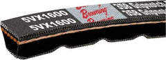 Browning - Section 5VX, 5/8" Wide, 150" Outside Length, Gripnotch V-Belt - Rubber Compound, 358 Gripnotch, No. 5VX1500 - Exact Industrial Supply