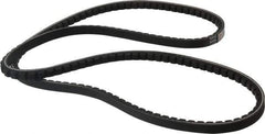 Browning - Section AX, 1/2" Wide, 58" Outside Length, Gripnotch V-Belt - Rubber Compound, Gripnotch, No. AX56 - Exact Industrial Supply