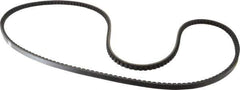 Browning - Section AX, 1/2" Wide, 70" Outside Length, Gripnotch V-Belt - Rubber Compound, Gripnotch, No. AX68 - Exact Industrial Supply