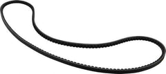 Browning - Section AX, 1/2" Wide, 60" Outside Length, Gripnotch V-Belt - Rubber Compound, Gripnotch, No. AX58 - Exact Industrial Supply