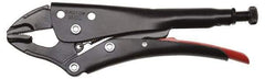 Proto - 9-7/16" OAL Standard Jaw Locking Pliers - 1/2" Jaw Width, 1-25/32" Jaw Depth, 2-23/64" Jaw Opening, Standard Handle - Exact Industrial Supply