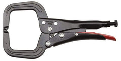 Proto - 6-11/16" OAL C-Clamp Locking Pliers - 5/16" Jaw Width, 1-61/64" Jaw Depth, 2-23/64" Jaw Opening, Standard Handle - Exact Industrial Supply