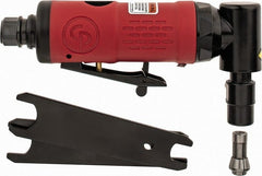 Chicago Pneumatic - 1/4" Comfort Hand Grip Angle Air Die Grinder - Exact Industrial Supply
