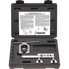 Imperial - Flaring Tools & Tube Expanders Type: Double Flaring Tool Kit Maximum Pipe Capacity (Inch): 1/2 - Exact Industrial Supply