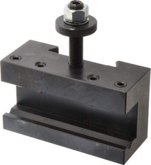 Dorian Tool - Series DA, #2 Boring, Turning & Facing Tool Post Holder - 430 to 810mm Lathe Swing, 3-1/4" OAH x 6" OAL, 1-1/4" Max Tool Cutting Size, 2-5/16" Centerline Height - Exact Industrial Supply
