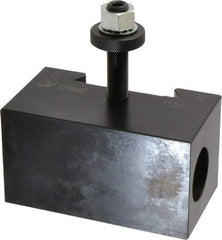 Dorian Tool - Series CA, #5 Morse Taper Tool Post Holder - 400 to 500mm Lathe Swing, 2-1/2" OAH x 4-1/2" OAL, 1-15/16" Centerline Height - Exact Industrial Supply