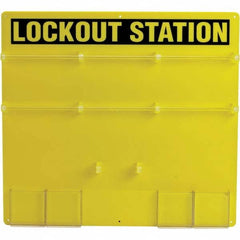 Brady - Empty Acrylic Padlock Station - Exact Industrial Supply