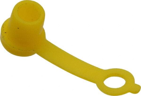 PRO-LUBE - Grease Fitting Cap - Yellow, 50 Pieces - Exact Industrial Supply