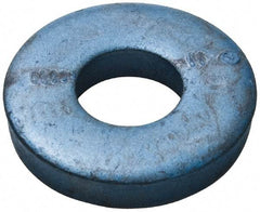 Metric Blue - M24 Screw, Alloy Steel Standard Flat Washer - 26.12mm ID x 44mm OD, 3.4mm Thick, Plain Finish - Exact Industrial Supply