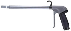 Guardair - 120 Max psi Maximum Power Venturi Nozzle Pistol Grip Blow Gun - 3/8 NPT, 48" Tube Length, Aluminum - Exact Industrial Supply