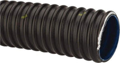 Continental ContiTech - 2" ID x 2.46" OD, 40 Max psi, 29 In. Hg, Dry Material Handling & Transfer Hose - Urethane, -40 to 158°F, 2-1/2" Bend Radius, 100' Coil Length, Black - Exact Industrial Supply
