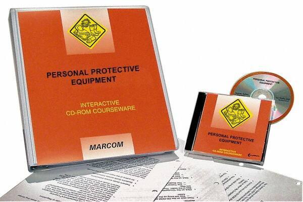 Marcom - Personal Protective Equipment, Multimedia Training Kit - 45 min Run Time CD-ROM, English & Spanish - Exact Industrial Supply