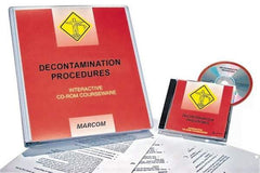 Marcom - Decontamination Procedures, Multimedia Training Kit - 45 min Run Time CD-ROM, English & Spanish - Exact Industrial Supply