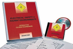 Marcom - Electrical Safety in HazMat Environments, Multimedia Training Kit - 45 min Run Time CD-ROM, English & Spanish - Exact Industrial Supply