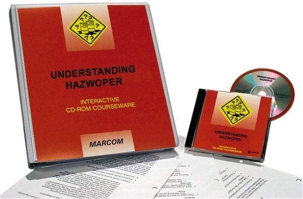 Marcom - Understanding HAZWOPER, Multimedia Training Kit - 45 min Run Time CD-ROM, English & Spanish - Exact Industrial Supply