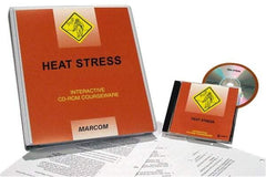 Marcom - Heat Stress, Multimedia Training Kit - 45 min Run Time CD-ROM, English & Spanish - Exact Industrial Supply