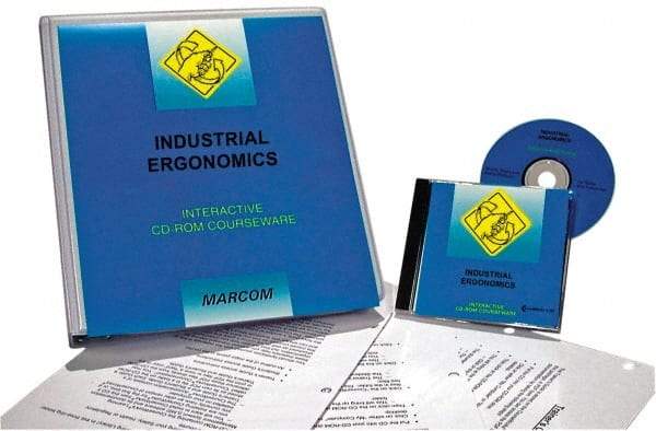 Marcom - Industrial Ergonomics, Multimedia Training Kit - 45 min Run Time CD-ROM, English & Spanish - Exact Industrial Supply