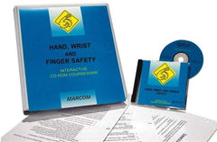 Marcom - Hand, Wrist and Finger Safety, Multimedia Training Kit - CD-ROM, English - Exact Industrial Supply