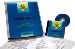 Marcom - Ladder Safety, Multimedia Training Kit - CD-ROM, English - Exact Industrial Supply