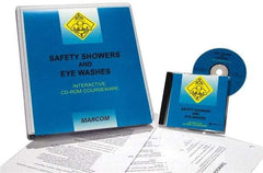 Marcom - Safety Showers and Eye Washes, Multimedia Training Kit - CD-ROM, English - Exact Industrial Supply