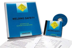 Marcom - Welding Safety, Multimedia Training Kit - 45 min Run Time CD-ROM, English & Spanish - Exact Industrial Supply