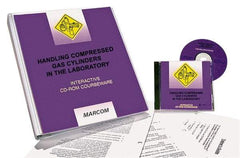 Marcom - Handling Compressed Gas Cylinders in the Laboratory, Multimedia Training Kit - 45 min Run Time CD-ROM, English & Spanish - Exact Industrial Supply