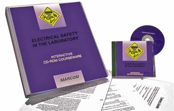 Marcom - Electrical Safety in the Laboratory, Multimedia Training Kit - 45 min Run Time CD-ROM, English & Spanish - Exact Industrial Supply