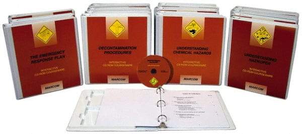 Marcom - Emergency Response: HazMat Technician Series, Multimedia Training Kit - 45 min Run Time CD-ROM, 11 Course, English & Spanish - Exact Industrial Supply