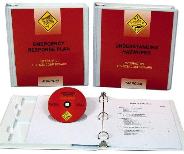 Marcom - Emergency Response: Awareness Training Series, Multimedia Training Kit - 45 min Run Time CD-ROM, 2 Courses, English & Spanish - Exact Industrial Supply