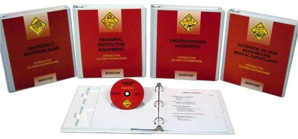 Marcom - Emergency Response: Operations Series, Multimedia Training Kit - 45 min Run Time CD-ROM, 4 Courses, English & Spanish - Exact Industrial Supply