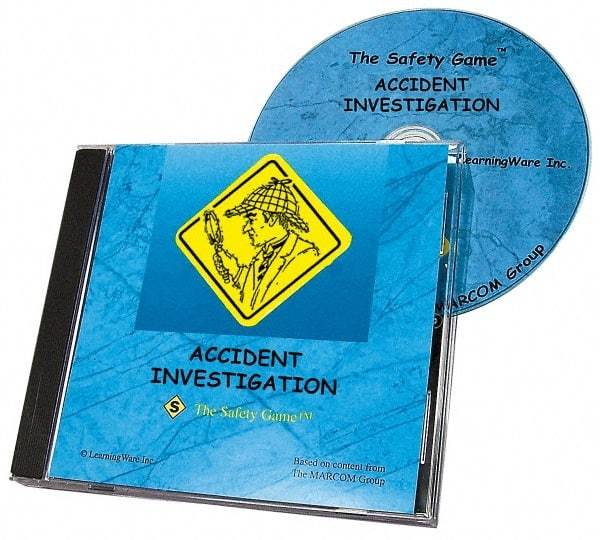 Marcom - Accident Investigation, Multimedia Training Kit - Computer Game, English - Exact Industrial Supply