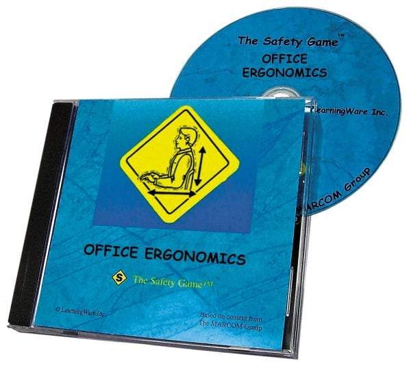 Marcom - Office Ergonomics, Multimedia Training Kit - Computer Game, English - Exact Industrial Supply