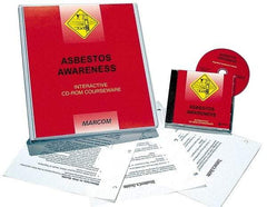 Marcom - Asbestos Awareness, Multimedia Training Kit - 45 min Run Time CD-ROM, English & Spanish - Exact Industrial Supply
