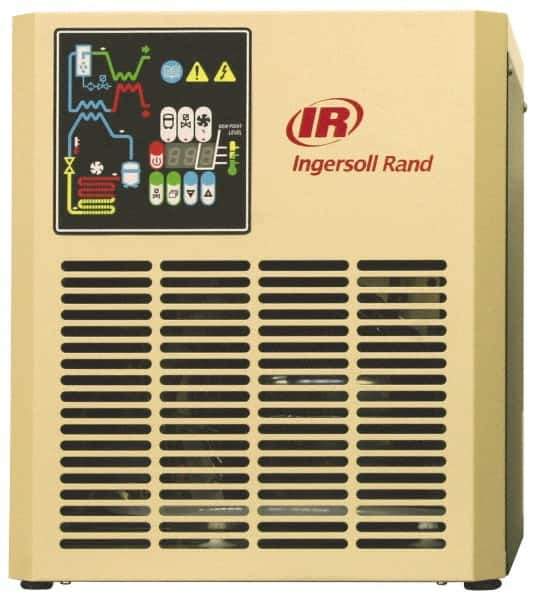 Ingersoll-Rand - 5 hp, 1/2" Pipe, 15 CFM Refrigerated Air Dryer - NPT End Connections, 232 Max psi, 2.23 Amp, 115 Volt, 16" Long x 12" Wide x 16" High - Exact Industrial Supply